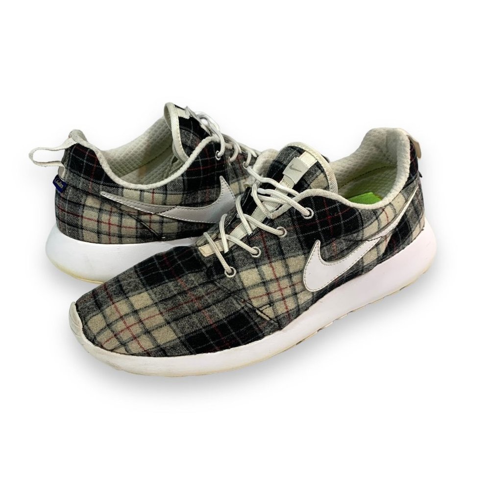 Nike x Pendelton Rosche Premium Plaid Wool Sneaker Shoes Mens 12.5